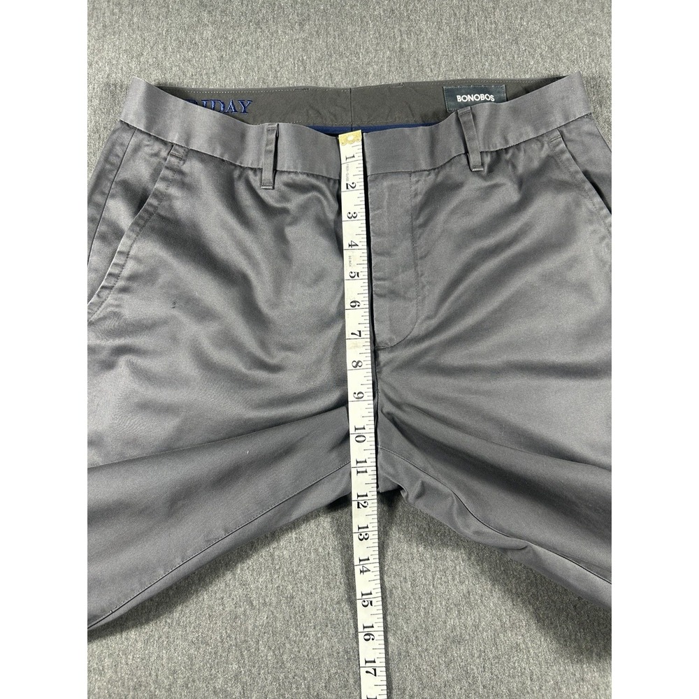 Bonobos Weekday Warrior Dress Pants Friday Charcoal Straight Fit 32/32 - Picture 15 of 16